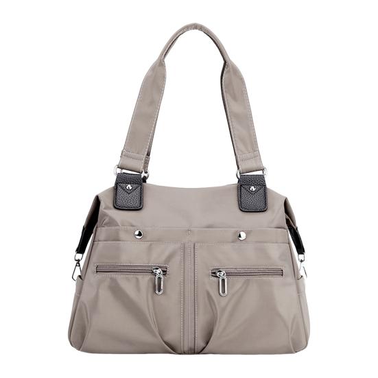 Женская сумка через плечо с несколькими карманами и отделением для ноутбука, устойчивая к брызгам, легкая сумка-тоут для работы и путешествий