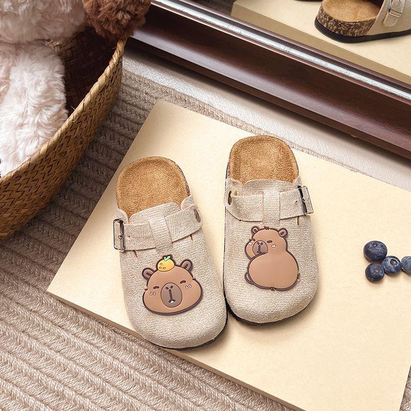 Детские сандалии Birkenstock для девочек - летняя модная обувь 2025 года с мягкой нескользящей подошвой.