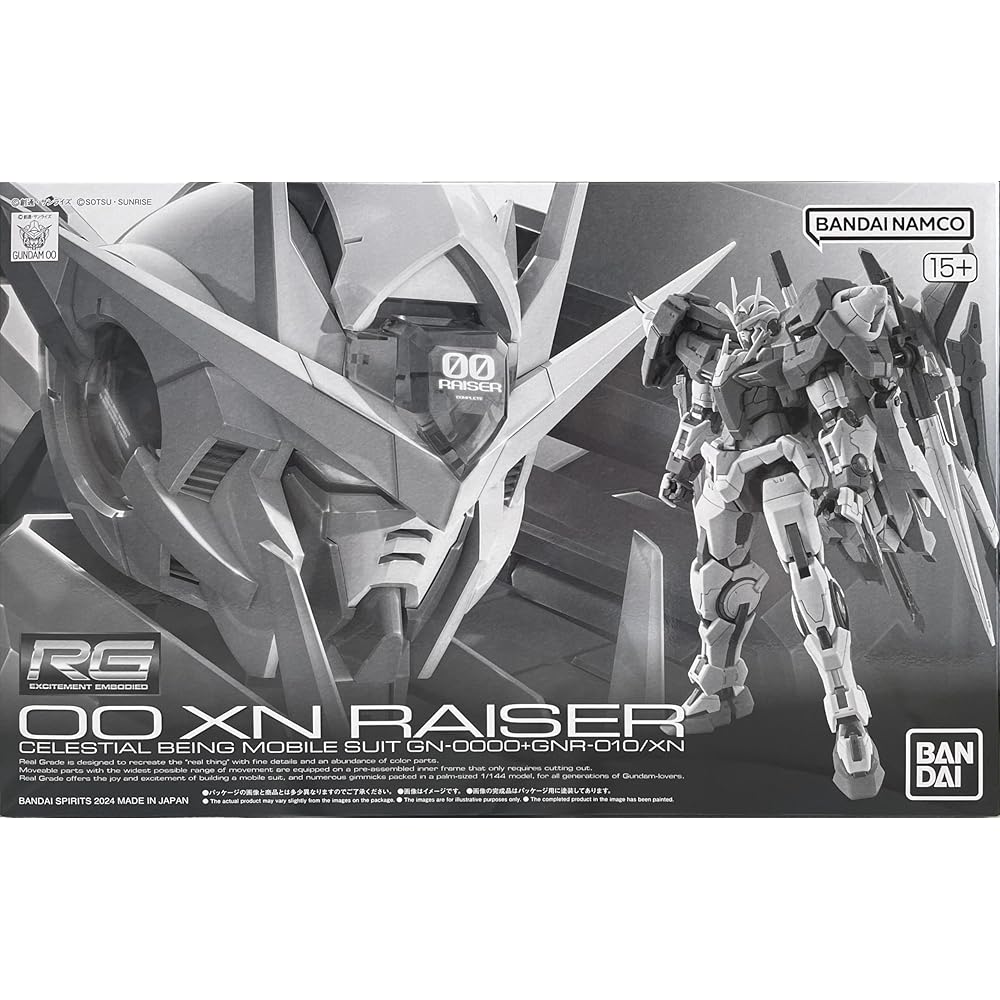 Bandai Spirits RG 1/144 Double O Zanrisser Модель для сборки Пластиковая игрушка