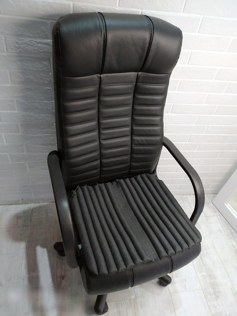 Накидка на кресло руководителя Ekkoseat, наполнитель гречневая шелуха