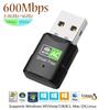 600Mbps USB WiFi Adapter 2.4G &5GHz Wireless Network Card Wi-Fi Dongle Wifi Receiver for PC Laptop Free Driver