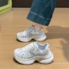 Новые папины кроссовки женские летние студенческие спортивные кроссовки для бега повседневная обувь на утолщенной высокой подошве