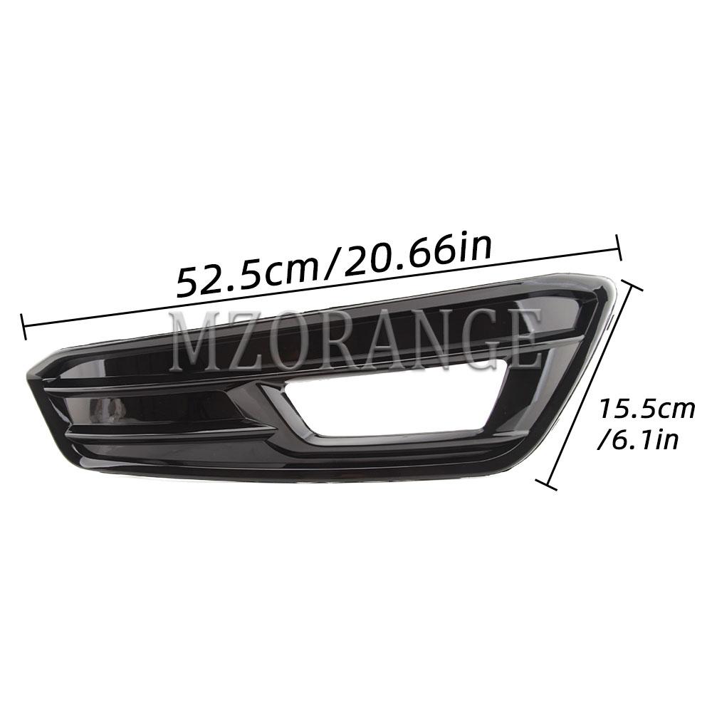 Для Ford Focus ST 2015 2016 2017 2018 решетка переднего бампера противотуманная фара крышка противотуманные фары рамка отверстие автомобильные аксессуары