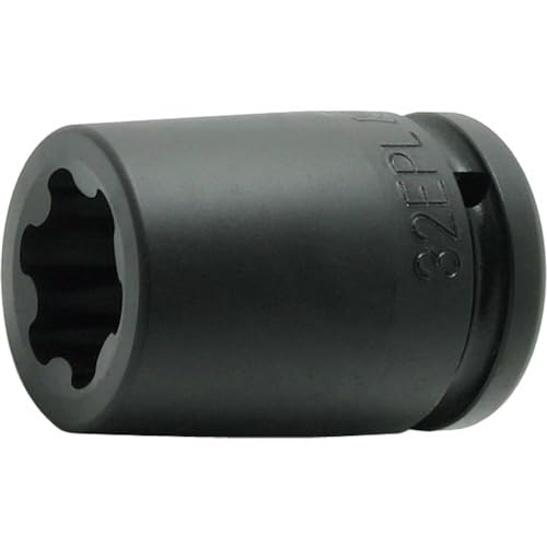 Ko-ken 3/4" (19mm) Square Impact Torx Plus Socket, 28EPL, 16425-28EPL
