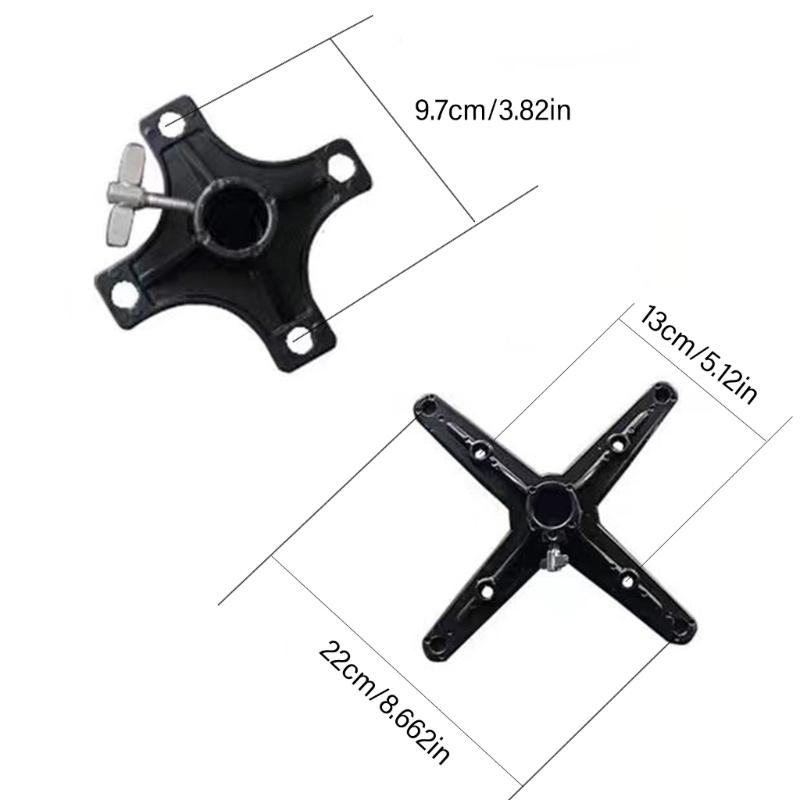 Основание для барабанного стула Поддержка Сиденья для барабанного стула Основание для трона Держатель Замена Нескользящие ножки Сиденья Основание для трона Держатель Прочный