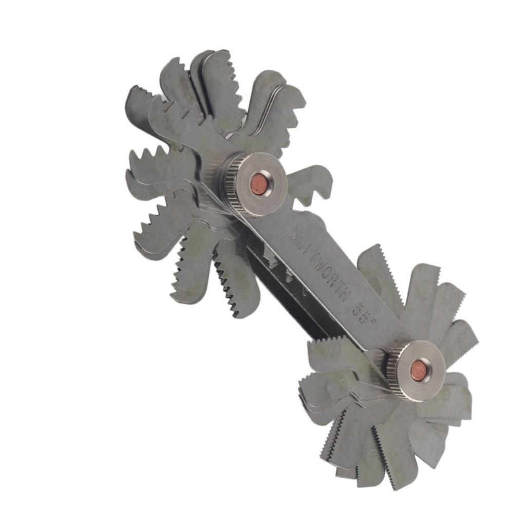 51 шт. резьбовой калибр из нержавеющей стали с шагом резьбы 60 градусов(Единицы США)