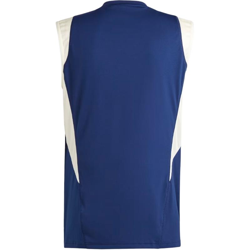 Adidas Удобная тренировочная футбольная майка-пуловер сборной Италии унисекс синяя HS9843