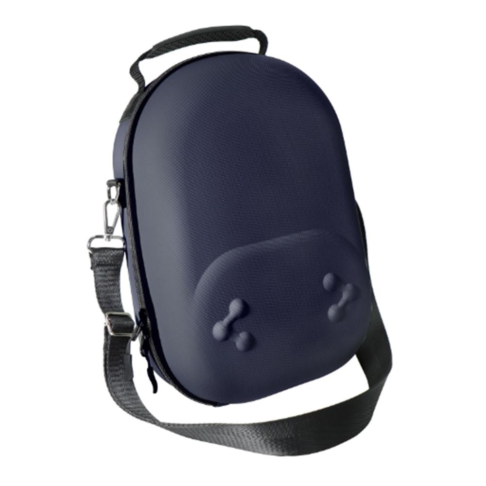 For Meta Quest 3S Storage Bag VR Headset Carrying Case with Lenses Protector Hard Shell EVA Leather Bag Shock Resistant