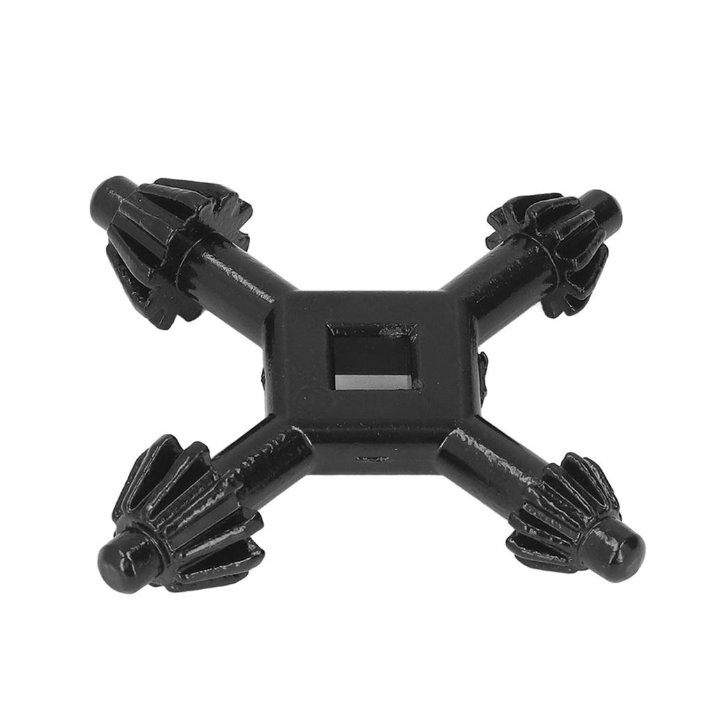 4 In 1 Drill Chuck Wrench 45# Steel Multifunctional Chucks Key for Drilling Alloy Teeth