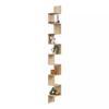 Modern Corner Shelf Hanging Mega - 256cm Sonoma Oak
