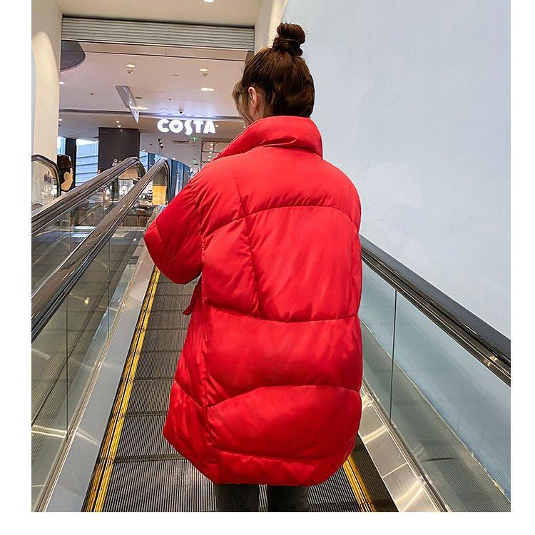 Свободная хлопковая куртка в корейском стиле, модное женское пальто на зиму