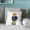 Мультфильм Крутой P-Polo B-BearS Наволочка Наволочка Мягкие Чехлы для Подушек для Декора Дивана в Стиле Кантри Домашние Украшения и Постельное Белье SZT,(3)