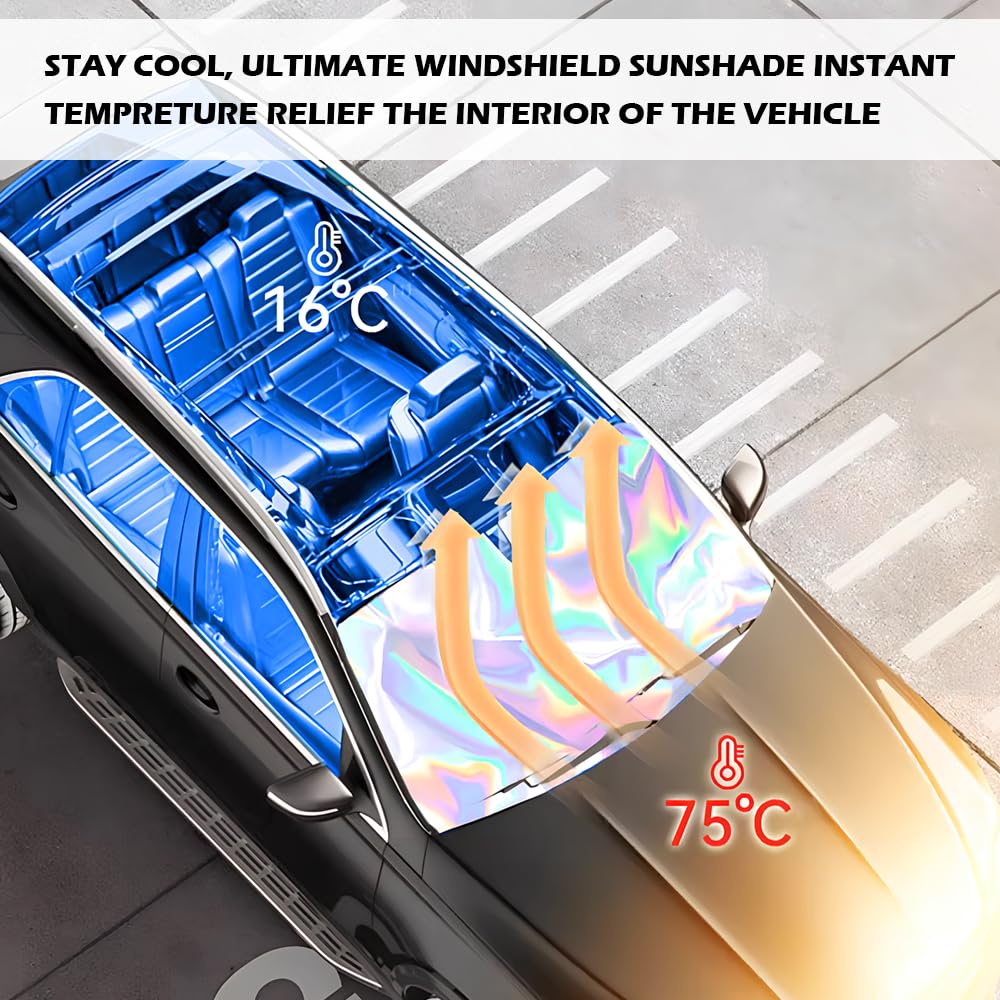 2026 Laser Car Windshield Sun Shade For BMW 1/3/4/5 Series X1 X3 X5 E46, E90, E60,F10,F30,U11 Summer Essential Car Protection
