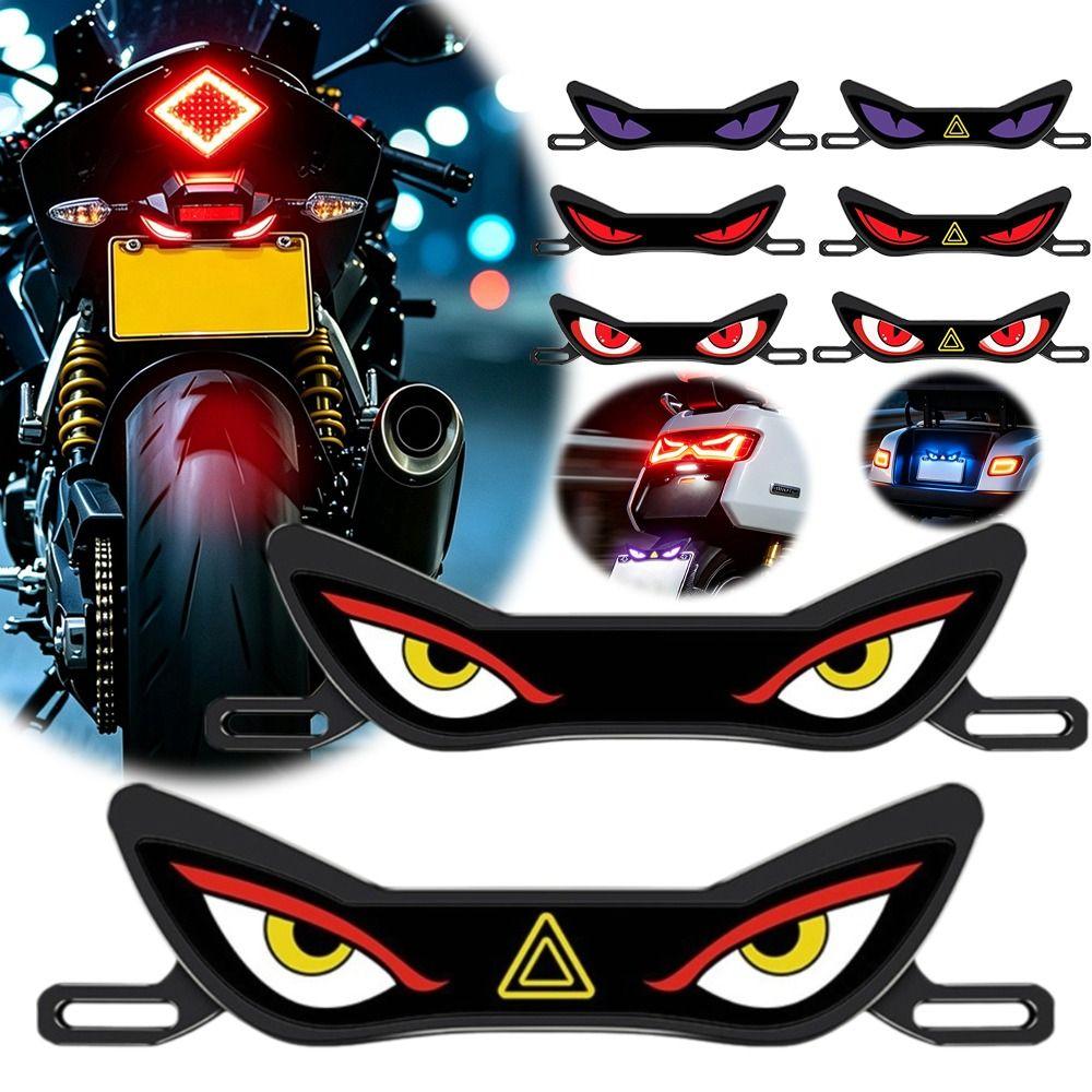 LED Lamp Demon Eye LED License Plate Light Bright Universal Rear Tail Light LED Lamp