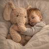 Soft Elephant Plush Toy Comfortable Plush Elephant Companion Doll Stuffed Elephant  Sofa Decoration