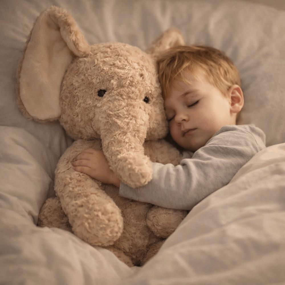 Soft Elephant Plush Toy Comfortable Plush Elephant Companion Doll Stuffed Elephant Sofa Decoration