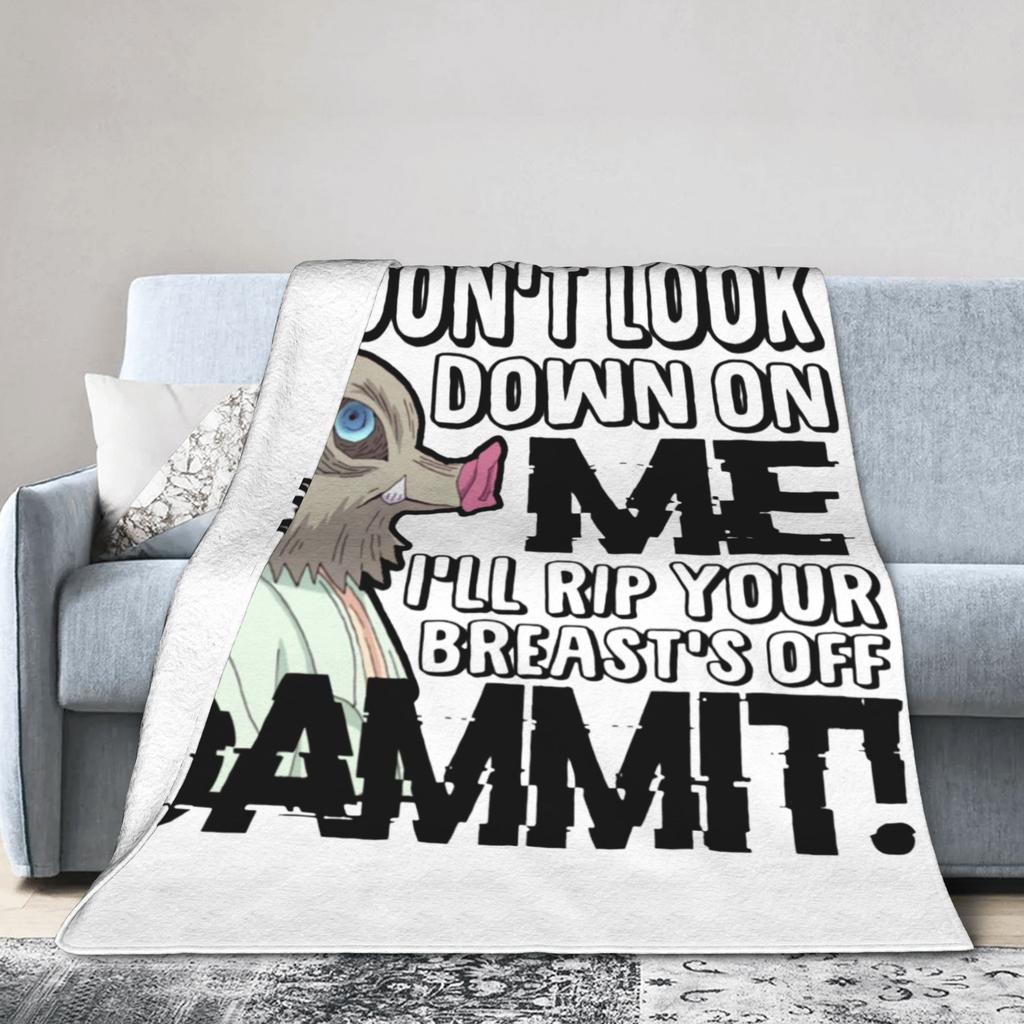 Клинок, рассекающий демонов Зеницу Аниме Плед Фланелевый Винтажный Теплый Плед для Покрытия Кресла Диванная Декорация