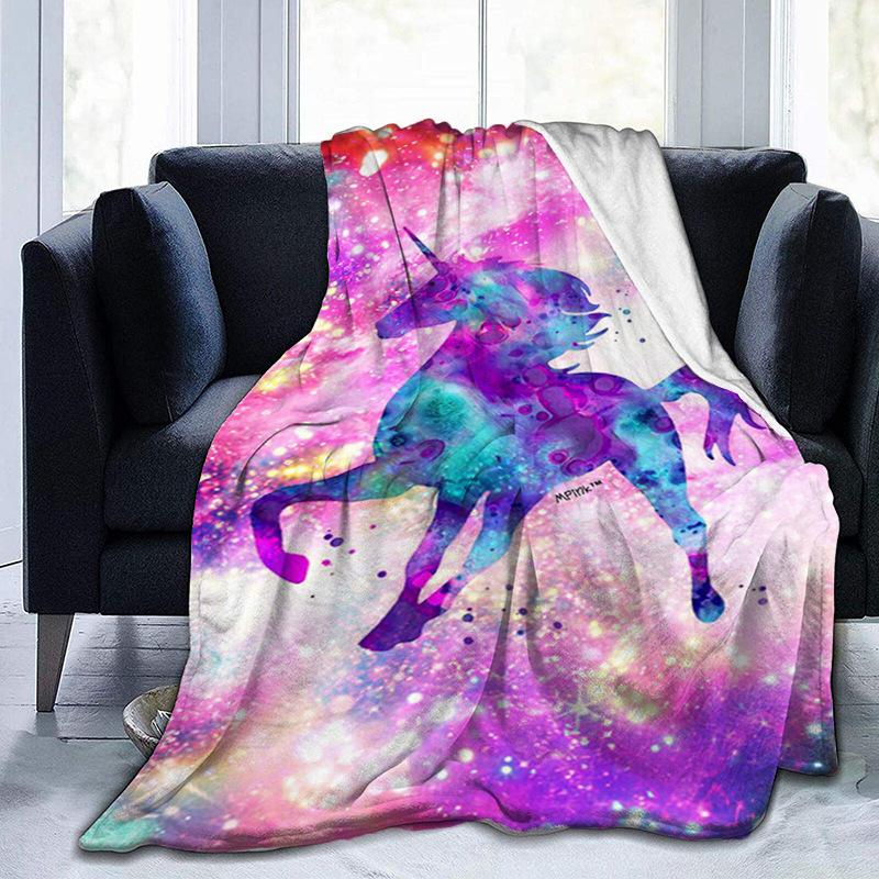 Printed Blanket Fashion Digital Printed Flannel Blanket