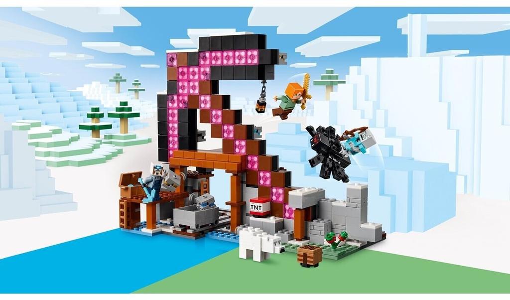 LEGO Конструктор Дом Minecraft – Шахта с киркой (21277)