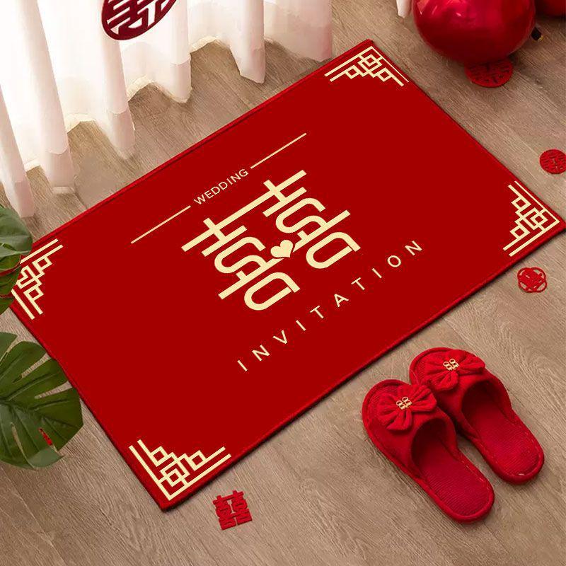 Приветственный коврик - Ковер со счастливыми словами для дома и свадебного декора