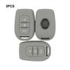 3шт силиконовый чехол для автомобильного ключа для Renault с 3 кнопками чехол для ключа нетоксичный чехол для автомобильного ключа