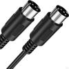 Male to 5-pin Din MIDI Cable for Music Studio