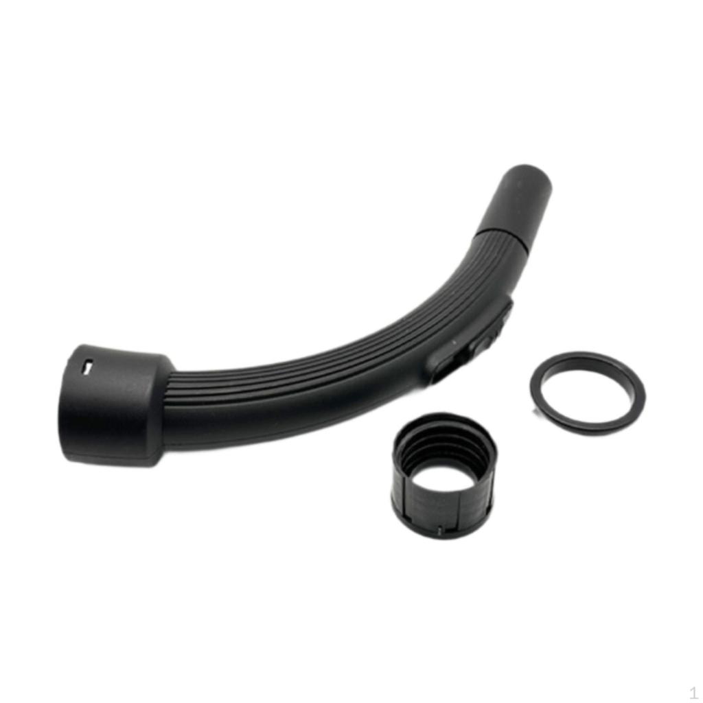 Концевой элемент шланга пылесоса с внутренним диаметром 32 мм, изогнутая ручка, монтажный аксессуар