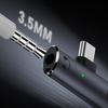 USB C на AUX-адаптер для наушников, Plug and Play, конвертер с низкой задержкой для улучшения качества звука в музыке и при звонках, улучшение радио-опыта
