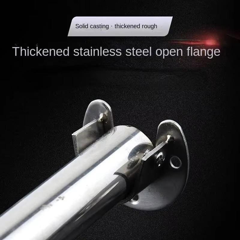 304 нержавеющая сталь фланец сиденье вешалка для одежды крепежный стержень фурнитура аксессуары карниз для штор трубка крючок крепление опорный кронштейн море