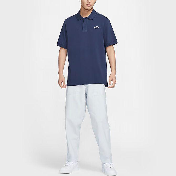 Nike Клубная рубашка-поло мужская синяя HJ3960-410