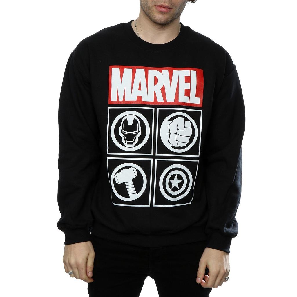 Avengers Mens Icons Sweatshirt