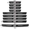 Carbon Fiber Car Sticker Protector Strip Auto Door Sill Waterproof Protect Film For Hyundai N LINE I30 I20 Sonata Accent Tucson Elantra