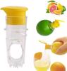 Plastic Manual Citrus Juicer, Mini Lemon Juicer, Orange Squeezer, Easy Juice Extractor, Freshness Preserving, Kitchen Sttuff