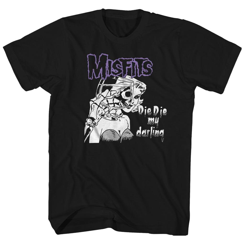 The Misfits Band Rock Hardcore Punk Style Casual TShirt Mens and Womens Luxury Brand Top 2026 New Band