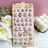 Kawaii Chiikawa 3D Relief Stickers, Self-Adhesive Cartoon Decals for Laptop Water Bottle Gift