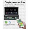1 Din Carplay Car Radio Android Auto Universal Multimedia Player 7" Retractable Screen For Volkswagen Nissan Hyundai Kia