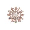 Rhinestone Napkin Holder Red Christmas Napkin Holder Metal Napkin Ring Electroplated For Hotel Table Setting Holiday Theme