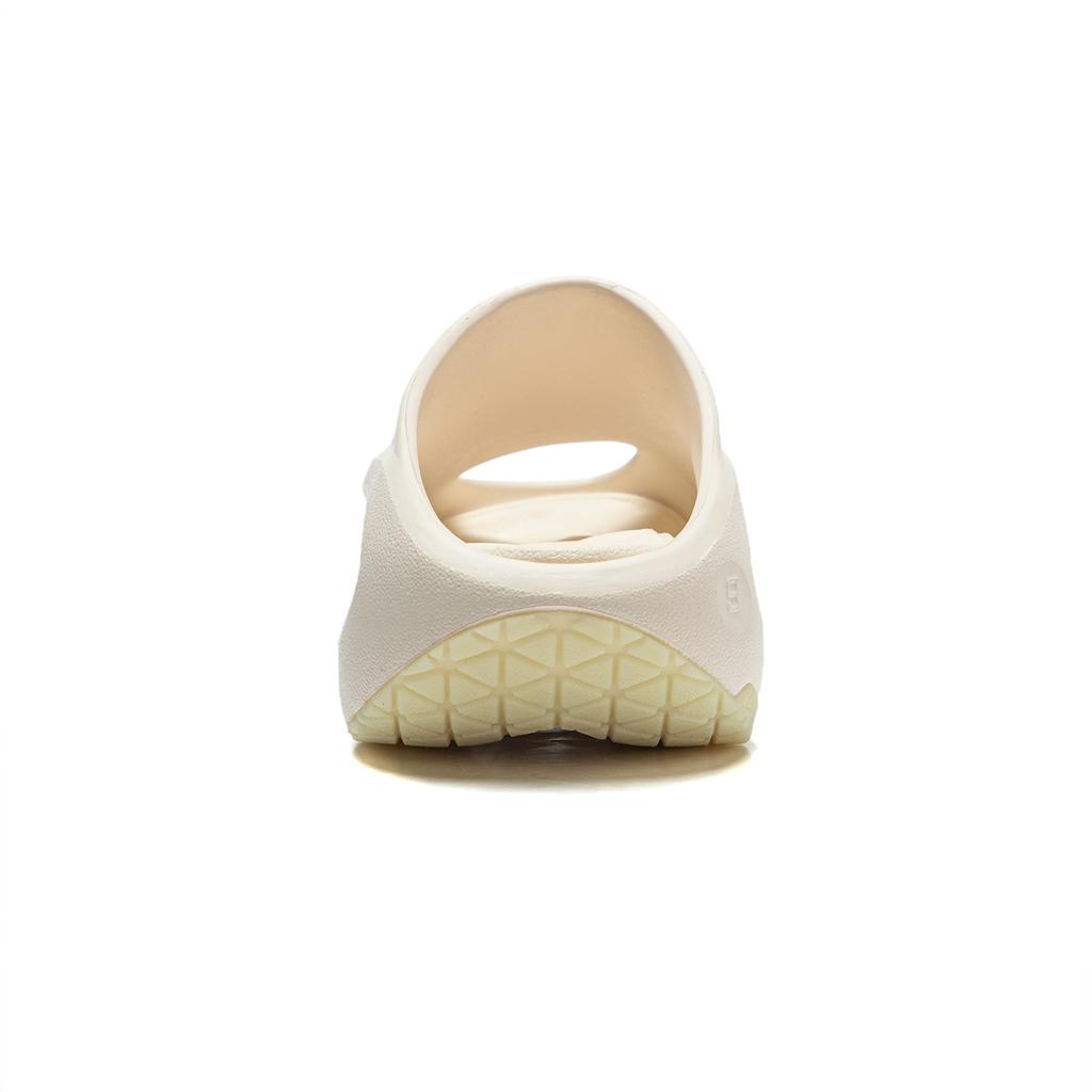 Li Ning Cloud Travel Slay Comfortable Trendy Slide Sandals Unisex Footwear Off-White AZSU005-1