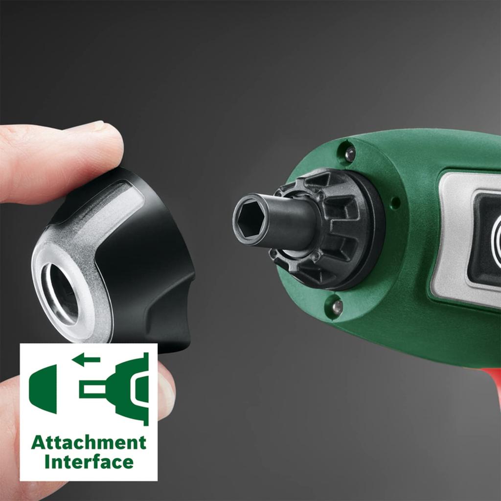 BOSCH Cordless Screwdriver Bit Set Magnetic Bit Micro USB Cable Carrying IXO7 (body Only, (10 Pieces), Holder, (Type-B), Case)