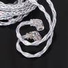 784 Cores KZ Headphone Cord Silver Plated Headset Wire KZ KZ Earphones Cable  For ZSN PRO ZSX DQ6