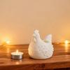 DIY 3D Держатель для свечи 'Маленький цыпленок' Форма из эпоксидной смолы, Декорация 'Курица' из гипса, Силиконовая форма для держателя свечи, Настольное хранилище