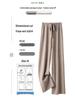2024 Korean High Waist Knit Wide-Leg Extra Long Pants for Tall Women
