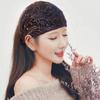 Mother Hair Hoop Korean Headwear Women Headband Lace Flower Hairbands New Mesh Hairbands
