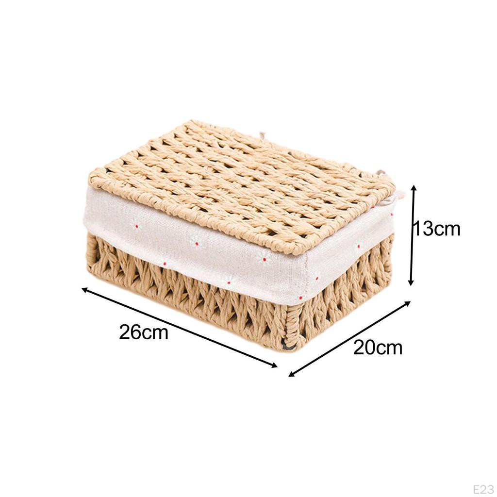 Desk Storage Basket Cabinet Organizer/ Multifunctional Rectangular Bin/ Toys Clothes