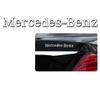 AABGU1 3D ABS Car Emblem Stickers For Mercedes Benz Original Letter Logo Modified Dody Rear Tail Standard Accessories Universal Decals