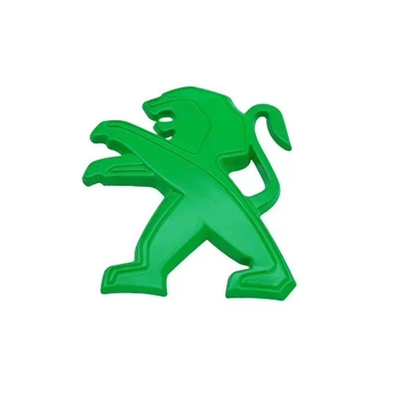 Car Sticker 2025 Hot For Peugeot 308 307 207 407 408 206 406 507 508 2008 5008 3008 107 7.1x8.1cm Metal Alloy Car Rear Trunk Bad