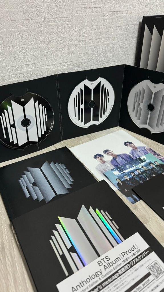 [Б/У] BTS proof Стандартное, Компактное издание набор