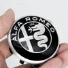 For Alfa Romeo 4PCS Car Wheel Center Hub Caps Cover For Alfa Romeo Giulia Stelvio Giulietta 156 159 147 Mito Tonale Brera Disco