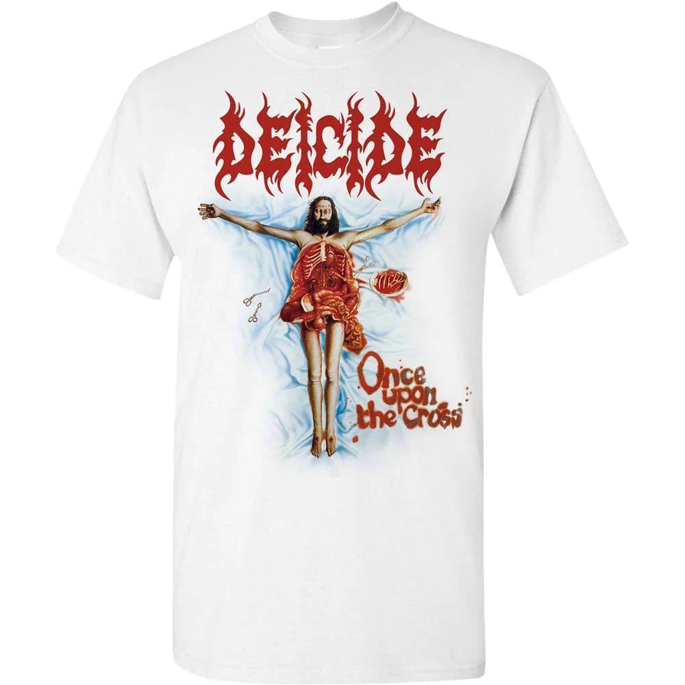 Deicide Once Upon the Cross белая футболка