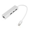USB To Ethernet Adapter 1000Mbps High Speed Type C3.0 To USB3.0 RJ45 Gigabit Network Adapter for